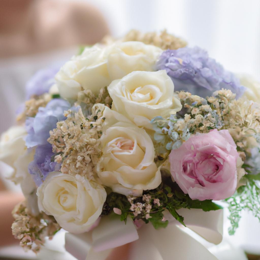華やかさを引き立てる特別な花束