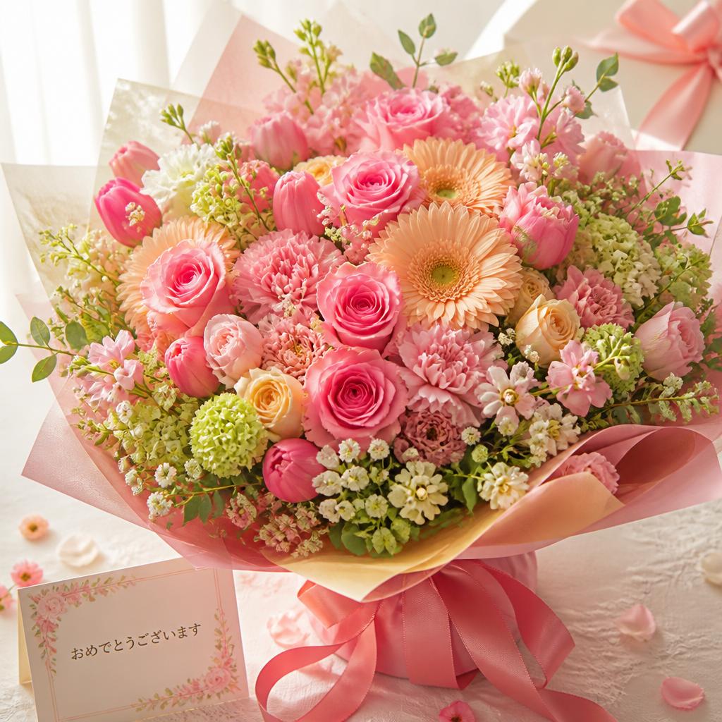 特別な日の花のギフト
