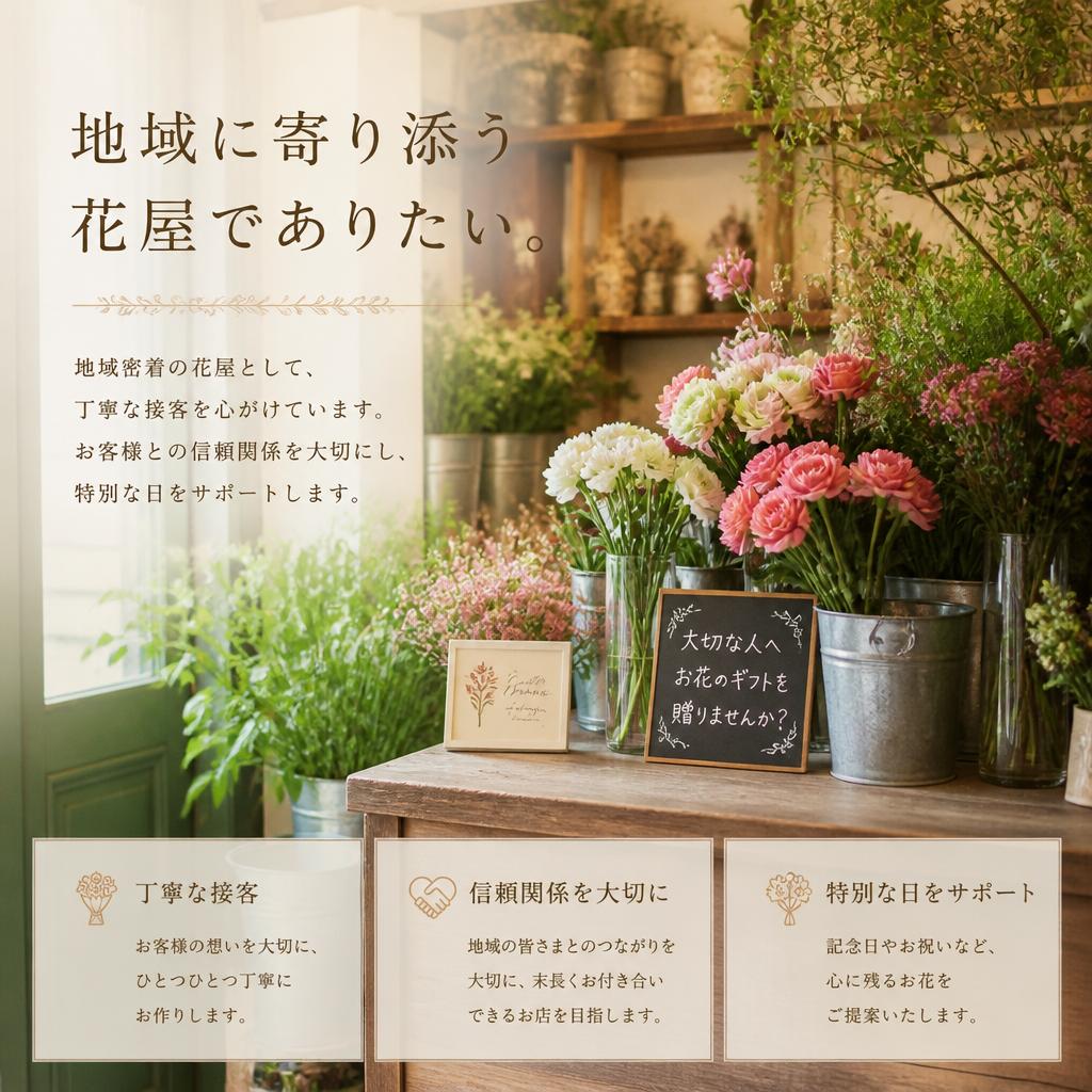 心に寄り添う接客