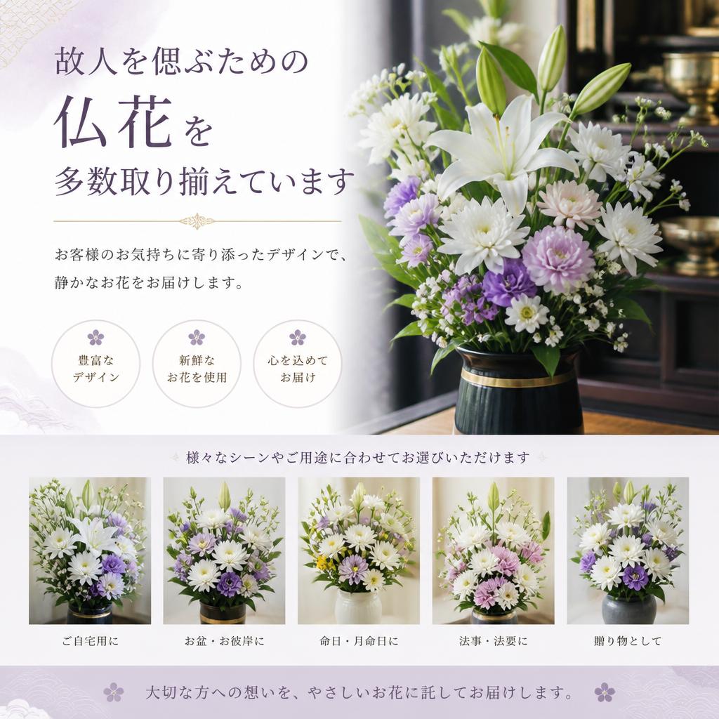 仏花の人気商品